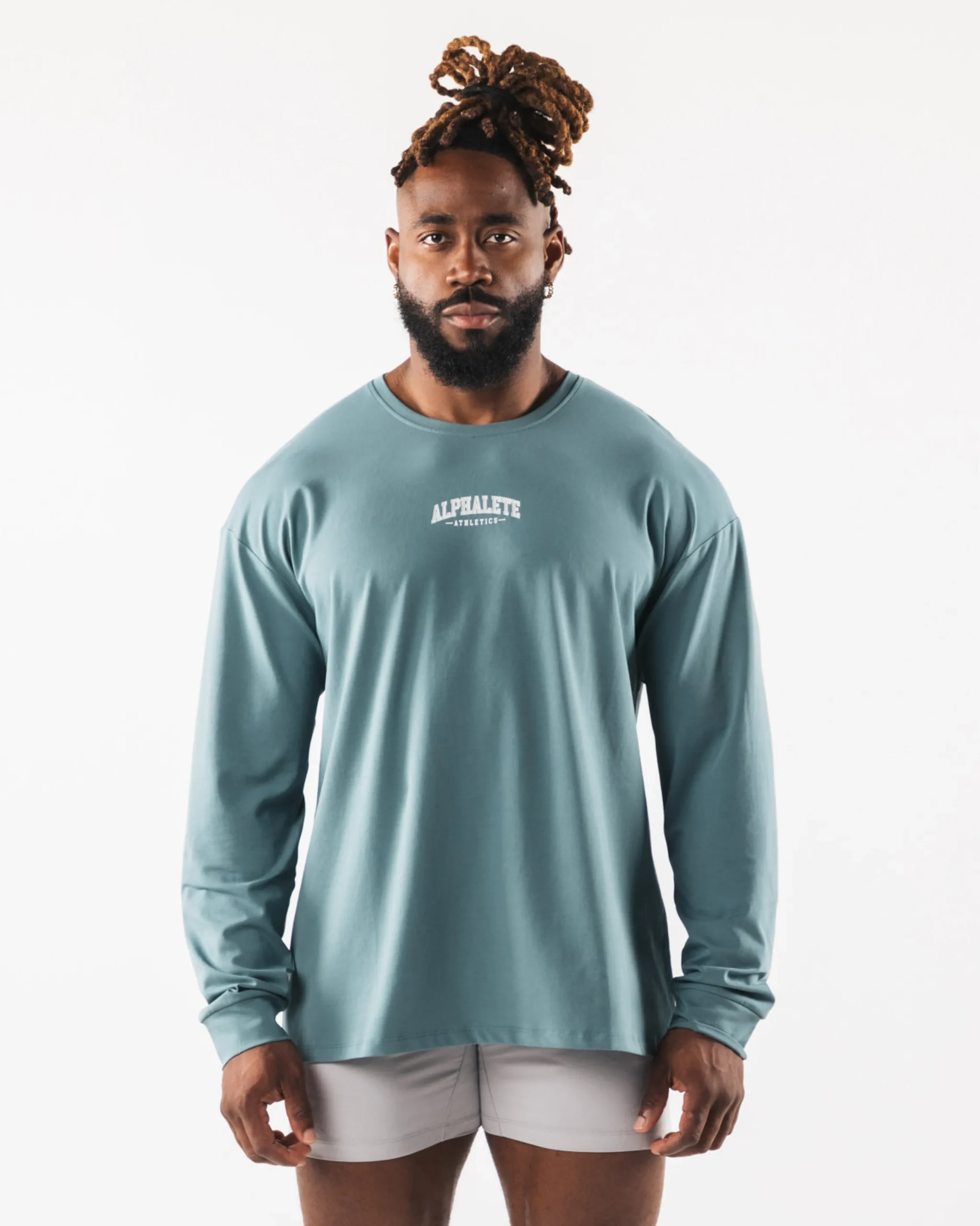 AA Paisley Print LS Tee