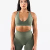 Amplify Deep V Bra