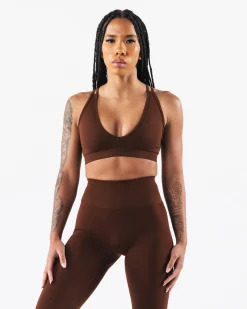 Amplify Deep V Bra