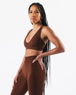 Amplify Deep V Bra