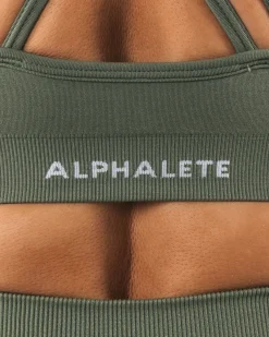 Amplify Deep V Bra