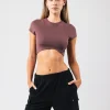 Angled Crop Tee