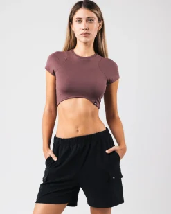 Angled Crop Tee