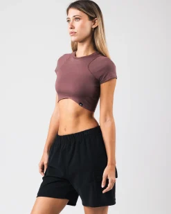 Angled Crop Tee