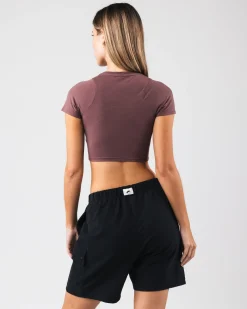 Angled Crop Tee