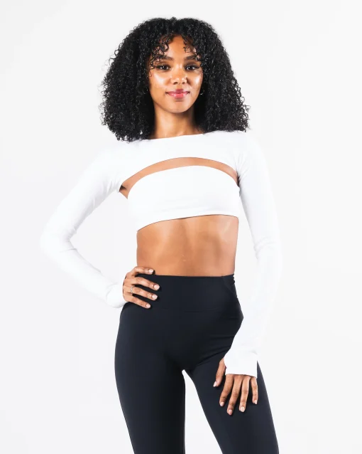 Aura Shrug LS