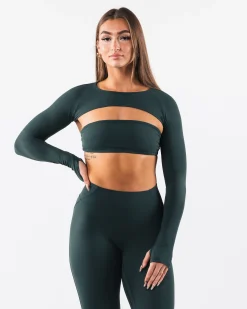 Aura Shrug LS