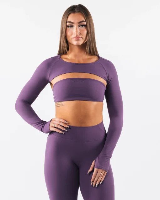 Aura Shrug LS