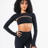 Aura Shrug LS