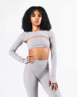 Aura Shrug LS