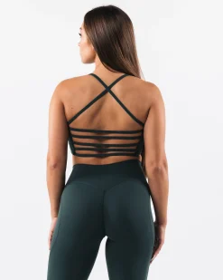 Aura Strappy Longline Bra