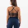 Aura Strappy Longline Bra
