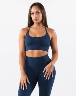 Aura Strappy Longline Bra