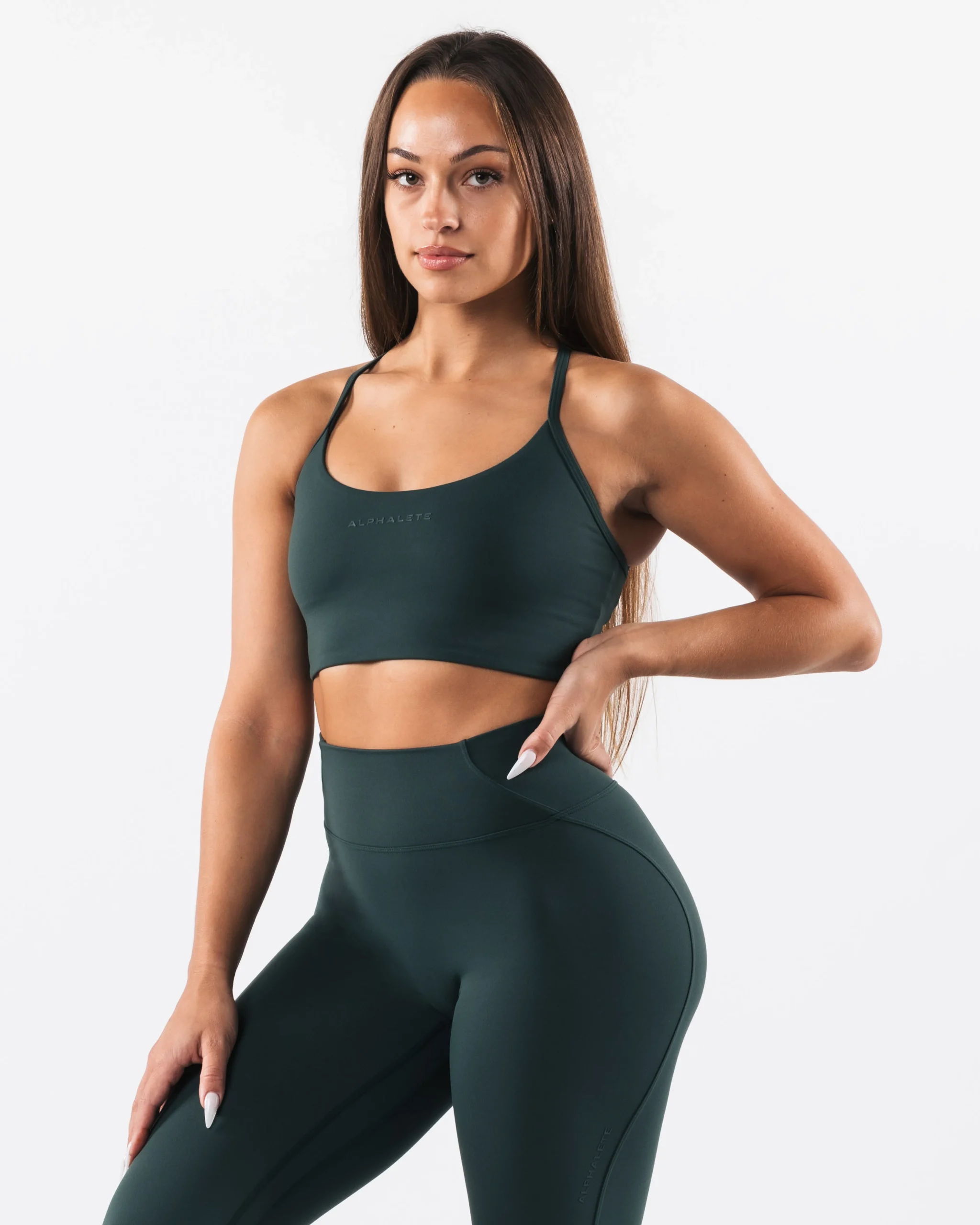 Aura Strappy Longline Bra