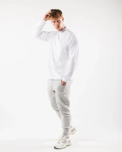 Brushed Core Mock Neck LS