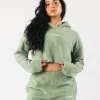 King Crop Hoodie