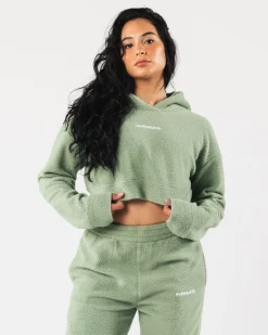 King Crop Hoodie