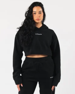 King Crop Hoodie