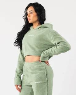 King Crop Hoodie