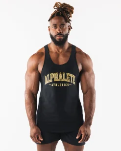 Paisley Print Raw Cut Tank