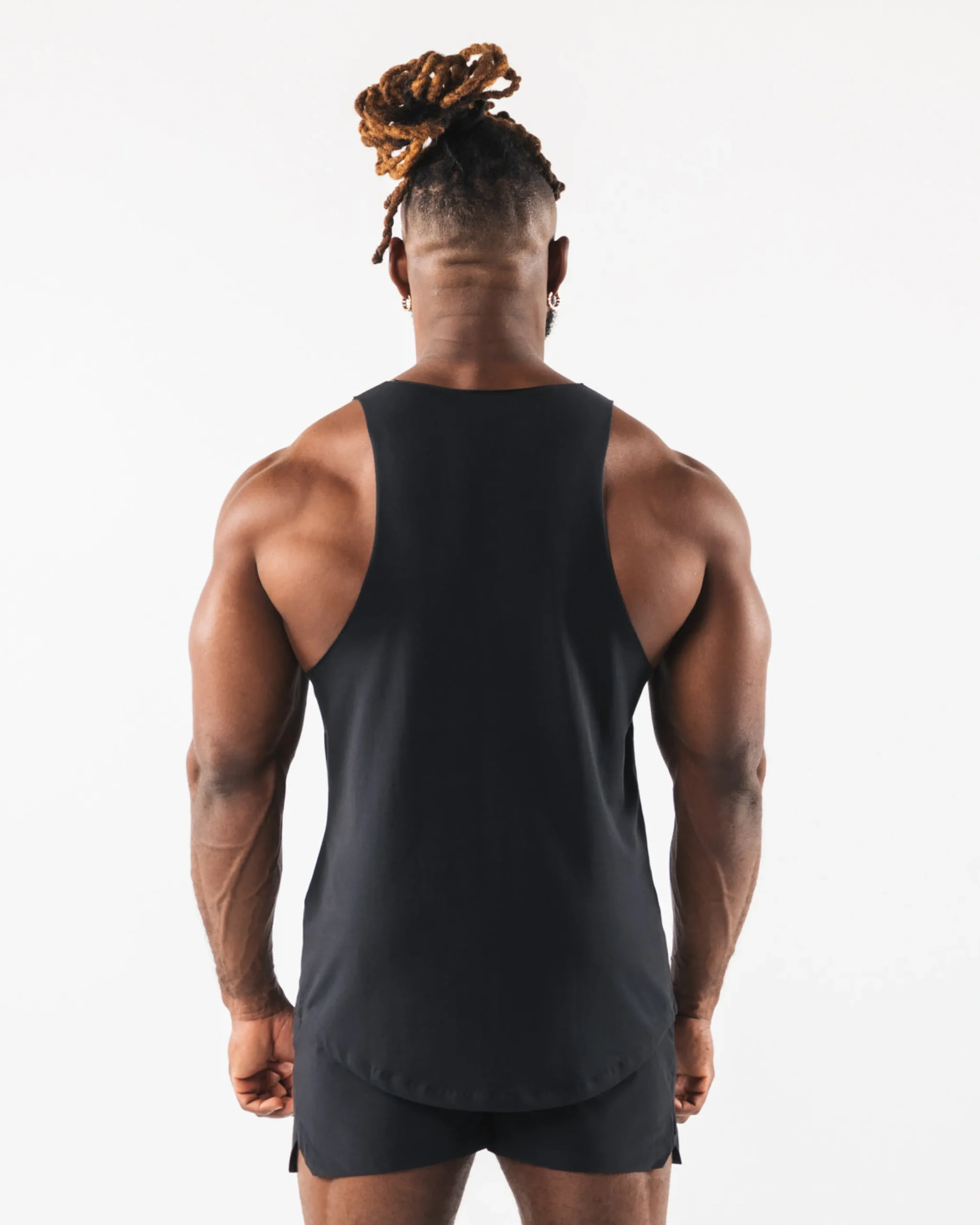 Paisley Print Raw Cut Tank