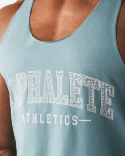 Paisley Print Raw Cut Tank