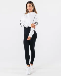 Trilogy Crop Hoodie