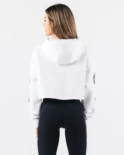 Trilogy Crop Hoodie