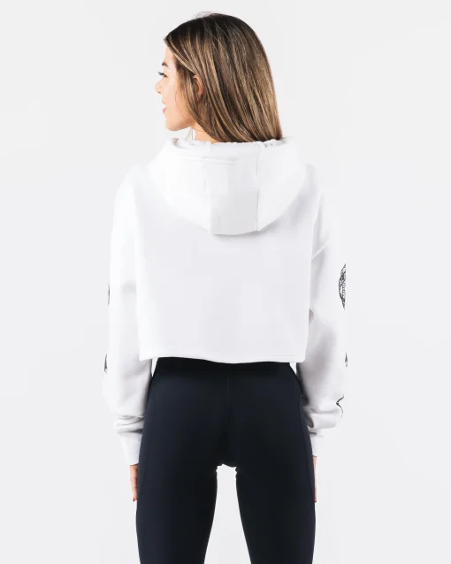 Trilogy Crop Hoodie