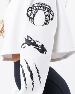 Trilogy Crop Hoodie