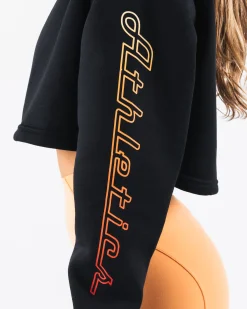 Trilogy Crop Hoodie